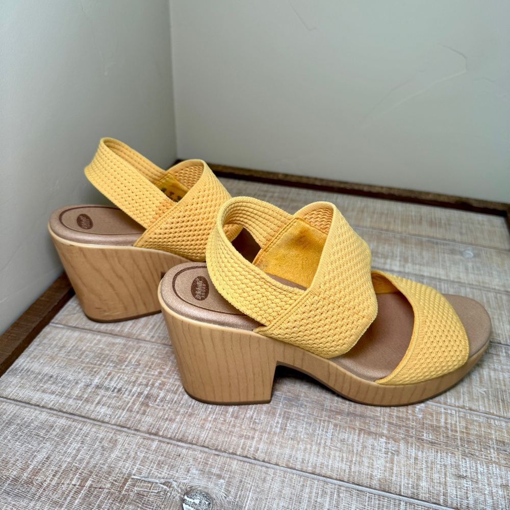 Dr. Scholl’s Becca Platform Sandals in Yellow - Picture 7 of 7
